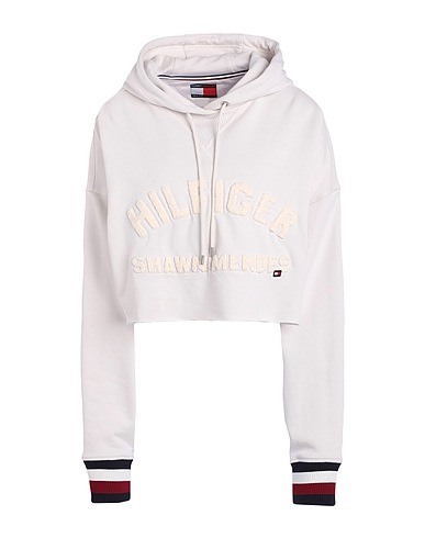 TOMMY HILFIGER スウェット オフホワイト コットン 50% / レーヨン 50%