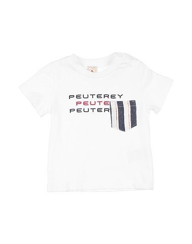 PEUTEREY T-shirt White 96% Cotton, 4% Elastane