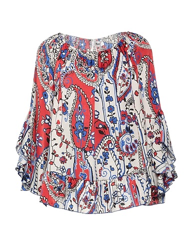 B.YU Top Red 100% Polyester