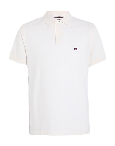 TOMMY HILFIGER Polo shirt White 100% Cotton