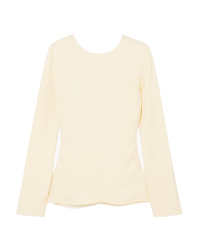 VICTORIA BECKHAM Top Pastel yellow 100% Viscose