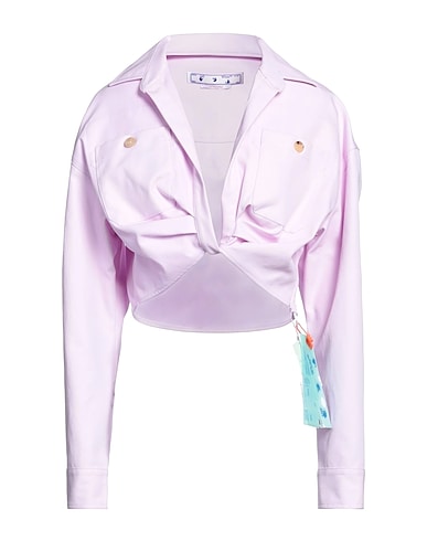 OFF-WHITE™ Top Lilac 83% Cotton, 17% Polyamide