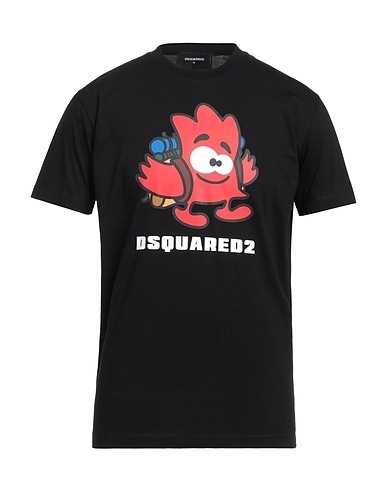 DSQUARED2 T-shirt Black 100% Cotton