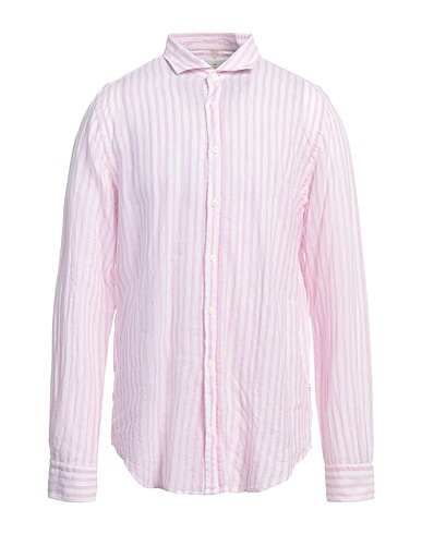 PORTOFIORI Striped shirt ROSA 100% Linen