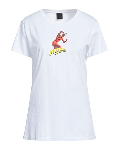 PINKO T-shirt White 100% Cotton
