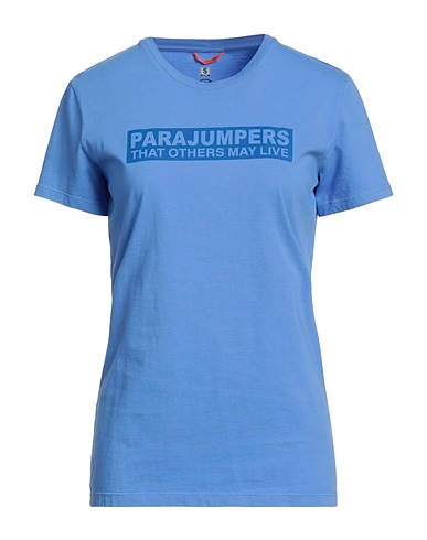 PARAJUMPERS T-shirt Azzurro 100% Cotone