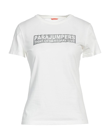 PARAJUMPERS T-shirt Off white 100% Cotone