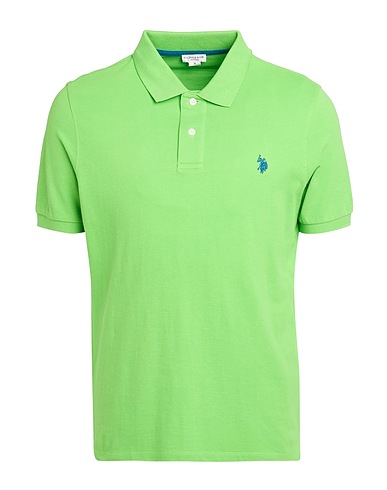 U.S.POLO ASSN. Polo shirt Green 100% Cotton
