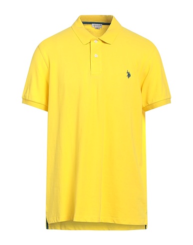 U.S.POLO ASSN. Polo Giallo 100% Cotone