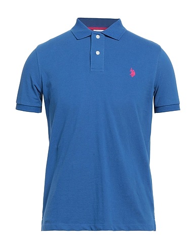 U.S.POLO ASSN. Poloshirt Blau 100% Baumwolle