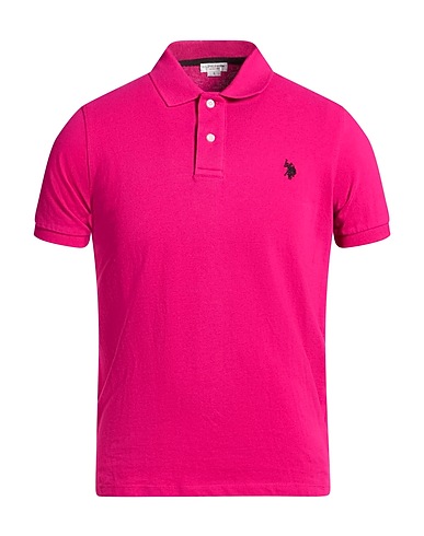 U.S.POLO ASSN. TOPWEAR Fuchsia 100% Cotton