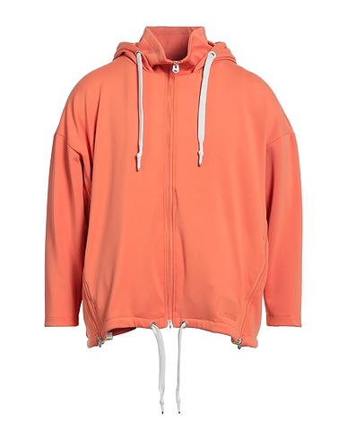 MUSEUM Hooded track jacket  Salmon pink 82% Polyester, 18% Elastane