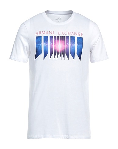 ARMANI EXCHANGE T-Shirt Weiß 100% Baumwolle