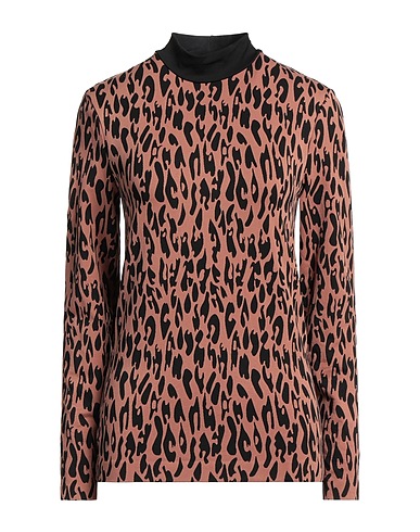 WOLFORD T-shirt Camel 93% Polyamide, 7% Elastane