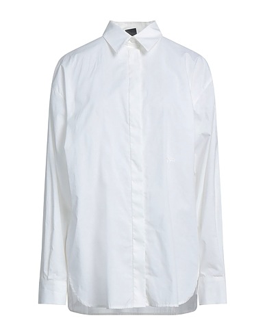 PINKO Solid colour shirts & blouses Off white 100% Cotton