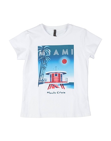 MANILA GRACE T-shirt White 94% Cotton, 6% Elastane
