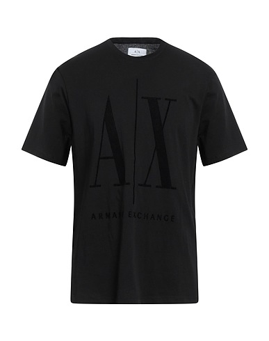 ARMANI EXCHANGE T-shirt Black 100% Cotton