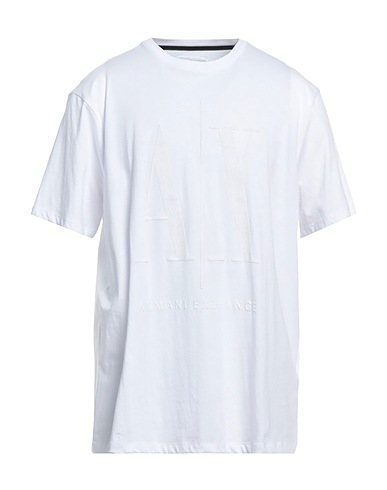 ARMANI EXCHANGE T-Shirt Weiß 100% Baumwolle