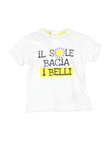 MINIBANDA by SARABANDA T-shirt Off white 100% Cotton