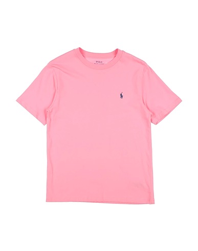 POLO RALPH LAUREN T-shirt Cotton Jersey Crewneck Tee 
 Pink 100% Cotton