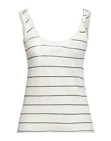 ROBERTO COLLINA Vest Ivory 100% Cotton
