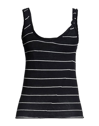 ROBERTO COLLINA Vest Black 100% Cotton