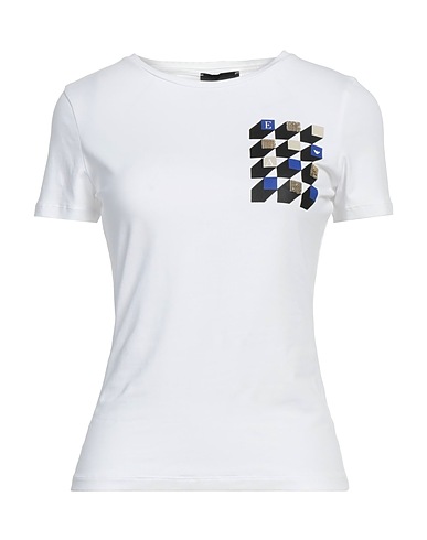 EMPORIO ARMANI T-shirt White 95% Cotton, 5% Elastane