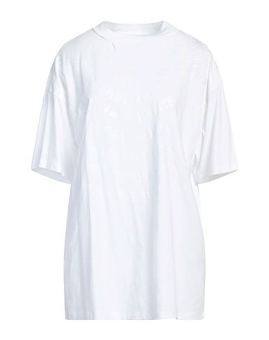 EMPORIO ARMANI Oversize-T-Shirt White 100% Cotton