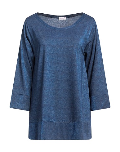 ROSSOPURO T-shirt Blue 68% Viscose, 13% Polyester, 12% Polyamide, 7% Elastane