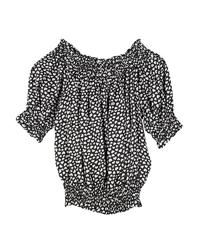 L:Ú L:Ú by MISS GRANT Top Black 100% Viscose