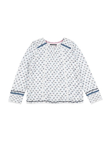 PEPE JEANS Top Bianco 100% Viscosa, Cotone