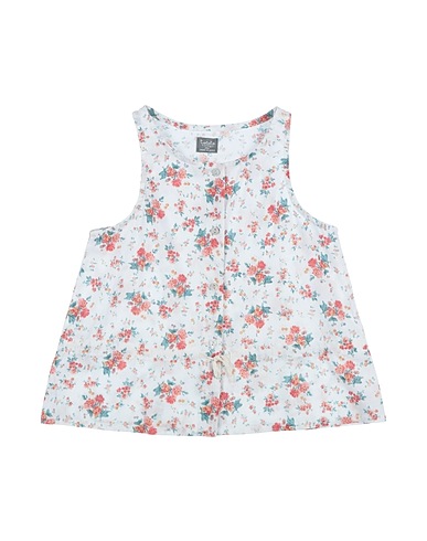 TOCOTO VINTAGE Top White 55% Linen, 45% Cotton