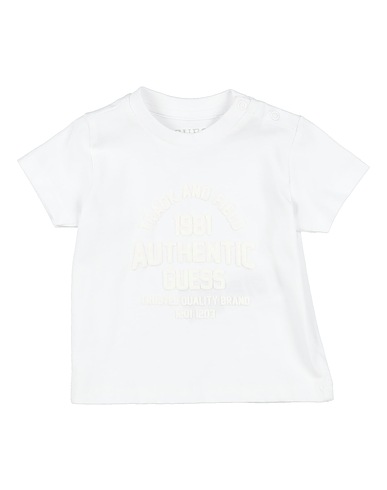 GUESS T-shirt White 100% Cotton