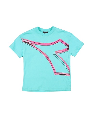 DIADORA T-shirt Vert clair 100% Coton
