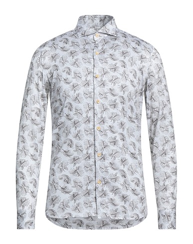 SONRISA Patterned shirt White 100% Cotton