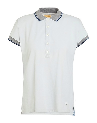 JACOB COHЁN Polo Celeste 94% Cotone, 6% Elastan