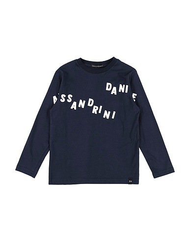 DANIELE ALESSANDRINI T-shirt Midnight blue 90% Cotton, 10% Elastane