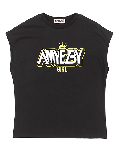 ANIYE BY T-shirt Black 100% Cotton