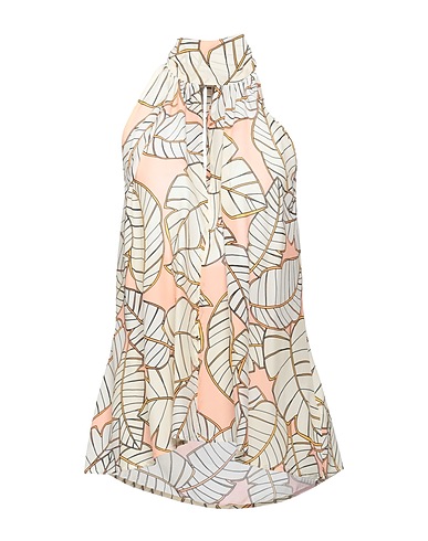SFIZIO STUDIO Top Beige 64% Viskose, 36% Seide