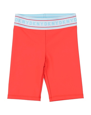 DKNY Shorts & Bermuda Orange 82% Polyamide, 18% Elastane