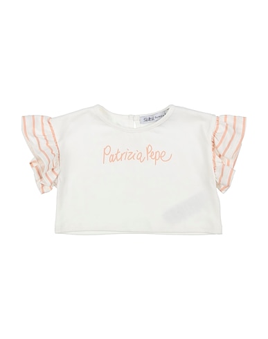 PATRIZIA PEPE T-shirt White 95% Cotton, 5% Elastane