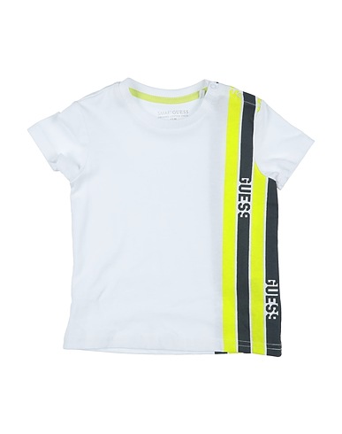 GUESS T-shirt White 100% Cotton