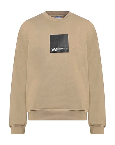 KARL LAGERFELD JEANS Sweatshirt KLJ REGULAR LOGO SWEAT
 Beige 90% Organic cotton, 10% Recycled polyester