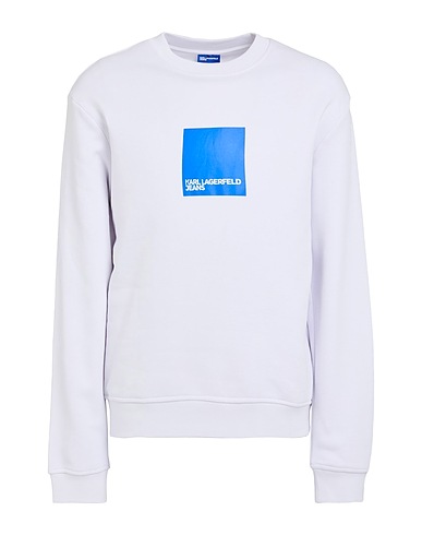 KARL LAGERFELD JEANS Sweatshirt KLJ REGULAR LOGO SWEAT
 White 90% Organic cotton, 10% Recycled polyester