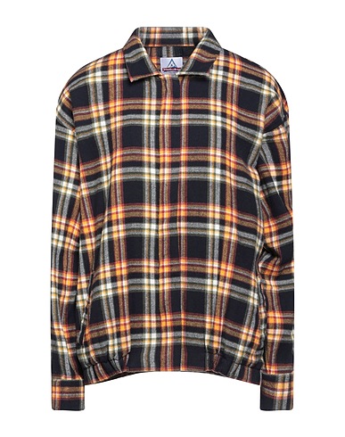 HOLUBAR Checked shirt Midnight blue 100% Cotton