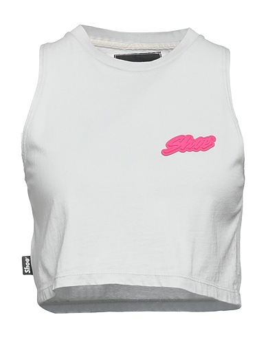 SHOE Top Light grey 100% Cotton