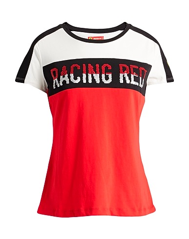 SCUDERIA FERRARI T-shirt Red 100% Cotton