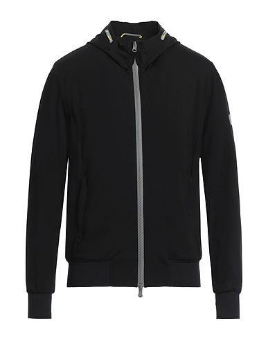 PEOPLE OF SHIBUYA Hoodie Schwarz 58% Rayon, 34% Polyamid, 8% Elastan