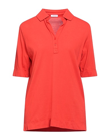 ROSSOPURO Polo Rosso pomodoro 100% Cotone