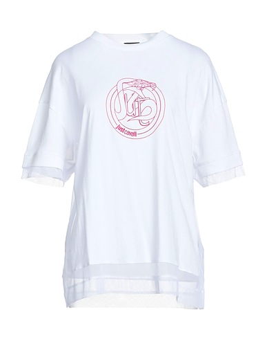 JUST CAVALLI T-shirt White 100% Cotton